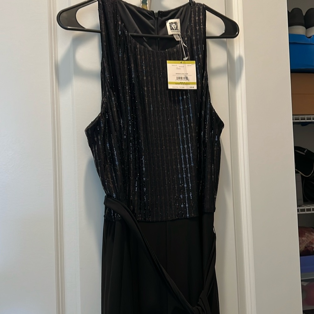 Anne Klein jumpsuit with pockets, new with tags 14